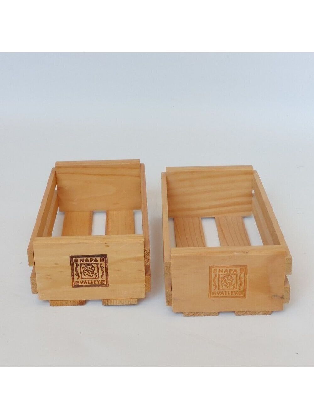 NAPA VALLEY Cassette Tape Holder RACK Wooden Storage Solution 12 Cassette